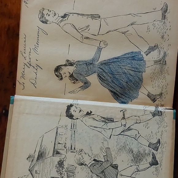 1954 The Five Little Peppers and How They Grew, by Margaret Sidney - Picture 3 of 8